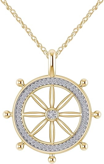 Nautical Diamond Pendant